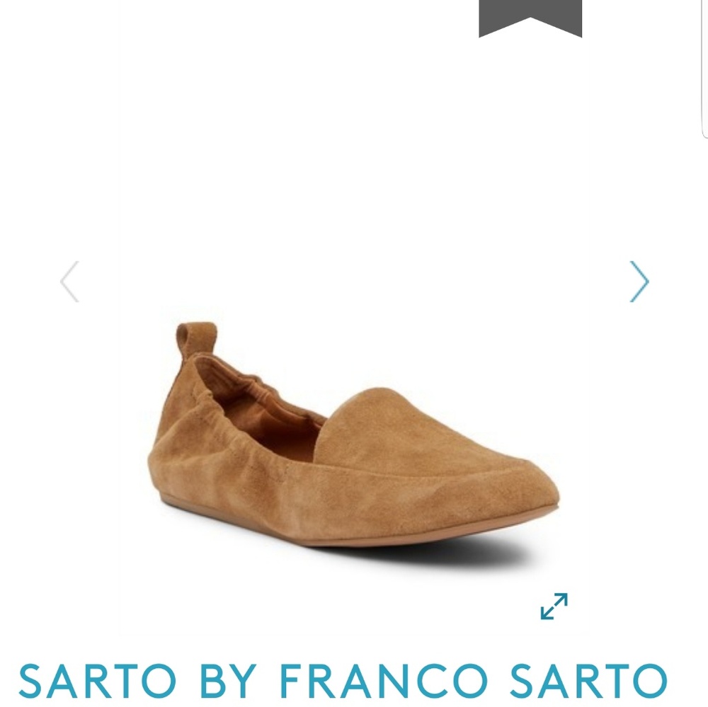 Franco Sarto Suede Flats